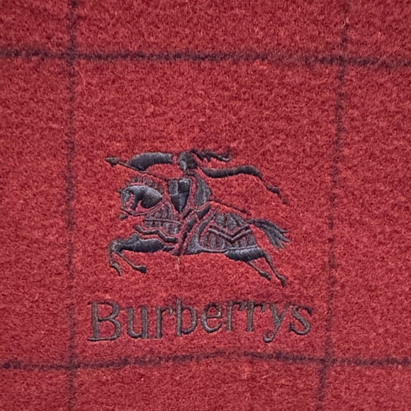 Burberry Deep Red Scarf - Picture 3 of 8